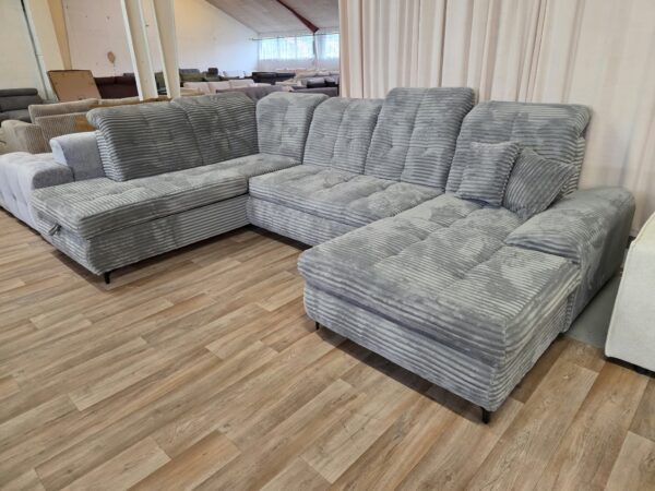 BELLA 1 U-Sovesofa – Grå
