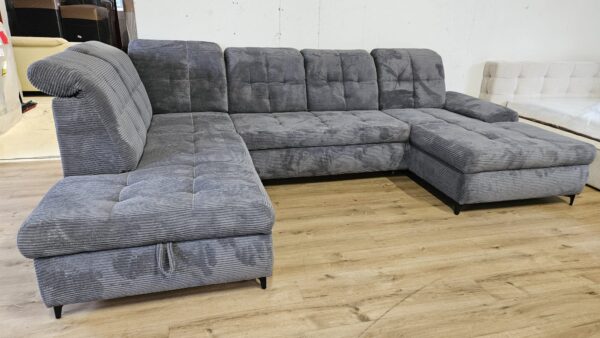 BELLA 1 U-Sovesofa – Grå