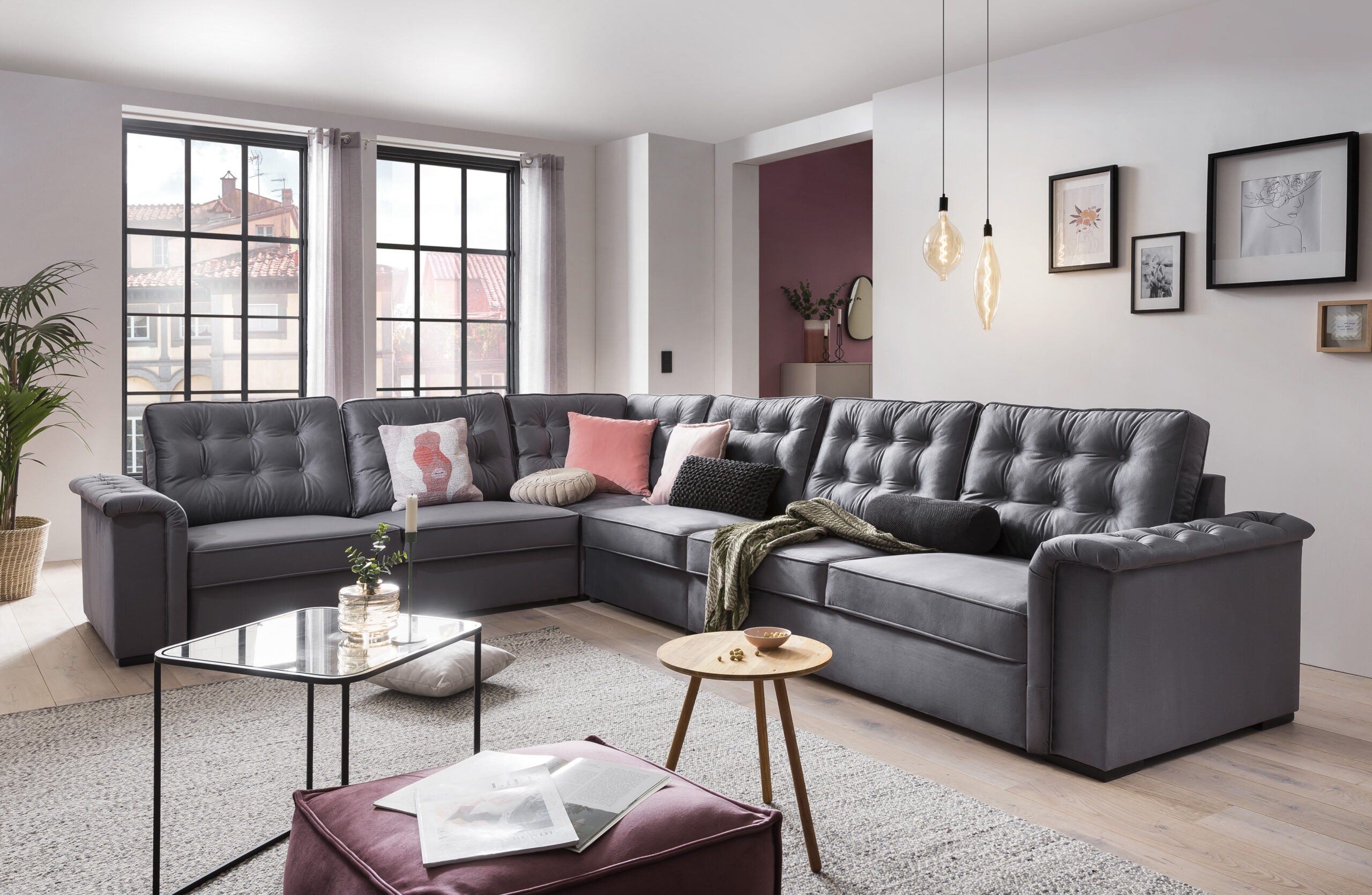 Hjørnesovesofa BOSS