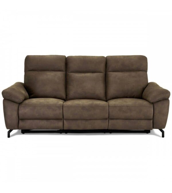 Selesta 3 Seater Grey Fabric