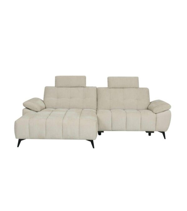 Colorado Chaiselong Left Beige Fabric