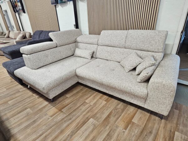 Hjørnesovesofa ELETRA beige
