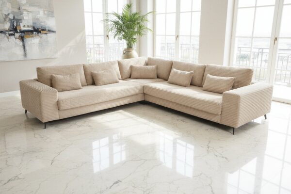 NOX Rund hjørnesofa – 7 personer
