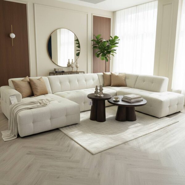 AZZURO U-formet sofa D
